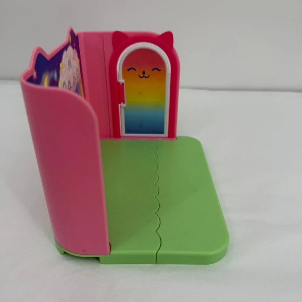Spin Master Gabbys Dollhouse Kitty Fairy Garden Room Playset Rainbow Cat